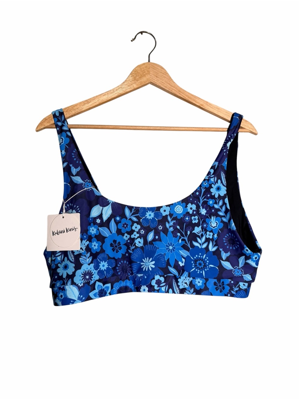 Kulani Kinis Blue Floral Swim Top